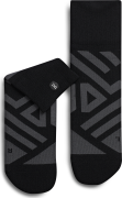 On Women's Performance Mid Sock Black/Shadow Mid