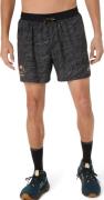 Asics Men's Fujitrail All Over Print 5in Short Performance Black