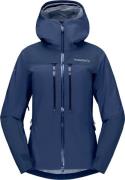 Norrøna Women's Trollveggen GORE-TEX Pro Light Jacket Indigo Night