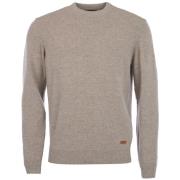 Barbour Men's Essential Crew-Neck Jumper Stone
