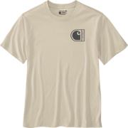Carhartt Men's C Graphic T-Shirt S/S Oat Milk