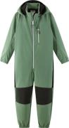 Reima Kids' Softshell Overall Nurmes Green Clay