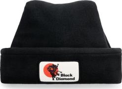 Black Diamond Pointed Fleece Beanie Black