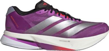 Adidas Men's Adizero Boston 13 Purple/Silver Metallic/Lucid Red