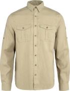 Fjällräven Men's Övik Travel Long Sleeved Shirt Sand Stone