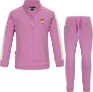 Skogstad Kids' Mogen Merinoull Blanding Sett Bright Purple