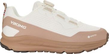 Viking Footwear Women's Motion Low GORE-TEX Boa Cream/brown