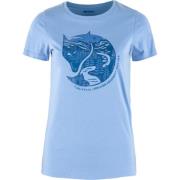 Fjällräven Women's Arctic Fox Print T-shirt Ultramarine