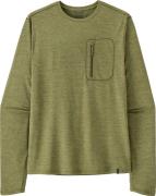 Patagonia Men's Long Sleeved Capilene Cool Sun Shirt Caper Green - Buc...