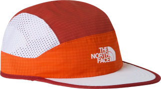 The North Face Summer LT Run Hat Iron Clay/Pearl Stone/Lava Red