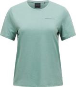 Peak Performance Women's Explore Logo Tee Green Valley