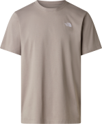 The North Face Men's Evolution Simple Dome Regular T-Shirt Stone Slab