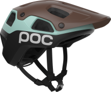 POC Cularis Pure MTB Helmet Bronzite Brown Matt/Lazurite Blue Matt