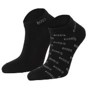 BOSS Strumpor 2P Allover Printed Ankle Sock Marin Strl 39/42 Herr