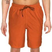 BOSS Badbyxor Ocra Swim Shorts Orange polyester Medium Herr