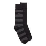 BOSS Strumpor 2P RS Block CC Socks Svart Strl 39/42 Herr