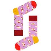 Happy socks Strumpor Car Sock Lila bomull Strl 36/40