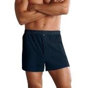 Jockey Kalsonger Woven Poplin Boxer Shorts Mörkblå bomull Small Herr