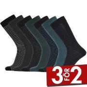 Claudio Strumpor 7P Organic Cotton Socks Flerfärgad Strl 40/47 Herr