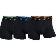 CR7 Cristiano Ronaldo Kalsonger 3P Men Trunk Svart bomull Medium Herr