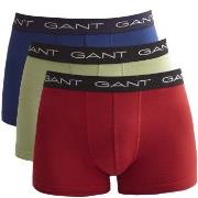 Gant Kalsonger 3P Trunk Röd/Grön bomull Medium Herr