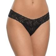 Hanky Panky Trosor 3P Low Rise Thong Svart nylon One Size Dam