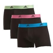 adidas Kalsonger 3P Active Flex Cotton Trunk Flerfärgad bomull Small H...