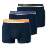 Schiesser Kalsonger 3P 95-5 Organic Cotton Rio Boxer Marin Medium Herr