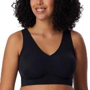 Schiesser BH Invisible Soft Bralette Svart 38 Dam