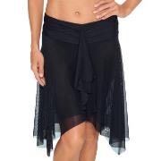 Wiki Basic Beach Skirt Svart polyester Small Dam