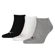 Puma Strumpor 3P Sneaker Socks Svart/Grå Strl 39/42