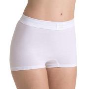 Sloggi Trosor Double Comfort Shorts Vit bomull 38 Dam