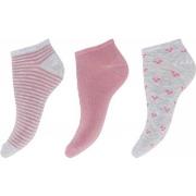 Decoy Strumpor 3P Bamboo Sneaker Socks Rosa Strl 37/41 Dam