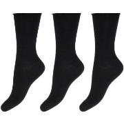 Decoy Strumpor 3P Bamboo Socks Svart Strl 37/41 Dam