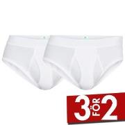 Dovre Kalsonger 2P Organic Cotton Brief With Fly Vit ekologisk bomull ...