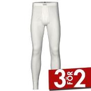 Dovre Wool Long Johns Vit merinoull Small Herr