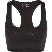 Calvin Klein BH Sport Medium Support Sports Bra Svart Medium Dam