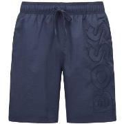 BOSS Badbyxor Whale Swimshorts Blå polyamid Small Herr