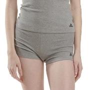 adidas Trosor Active Flex Ribbed Boxer Shorts Grå bomull Small Dam