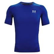 Under Armour HeatGear SS Compression Shirt Blå Large Herr