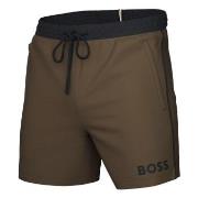 BOSS Badbyxor Starfish Swim Shorts Brun polyester Small Herr