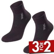 Pierre Robert Strumpor 2P Mid Cut Socks Women Svart polyamid Strl 37/4...