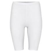 Decoy Mid-length Capri Leggings Vit ekologisk bomull Small Dam