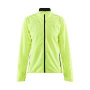 Craft Rush Wind Jacket W Limegrön polyamid Medium Dam