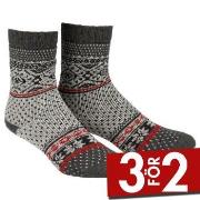 Damella Strumpor Wool Socks Grå Strl 39/42 Dam