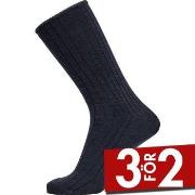 Egtved Strumpor Wool No Elastic Rib Socks Marin Strl 45/48