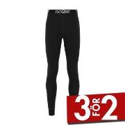 Dovre Organic Wool Long Johns Svart merinoull Small Herr