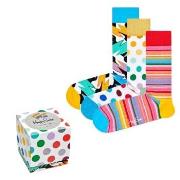 Happy socks Strumpor 3P Mixed Pride Gift Box Flerfärgad bomull Strl 41...