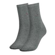 Tommy Hilfiger Strumpor 2P Women Classic Casual Socks Grå Strl 39/42 D...