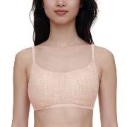 Chantelle BH Soft Stretch Padded Bralette Rosa Mönstrad nylon XS/S Dam